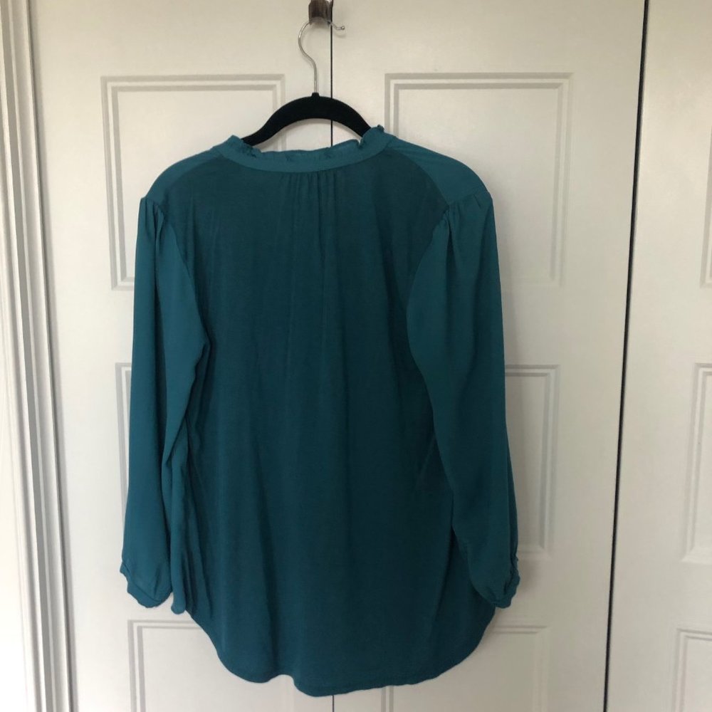 Loft Split Neck Top - Size Small - image 5